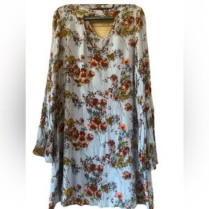 Mossimo Womens Bell-Sleeve Long-Sleeve Dress Size XSmall